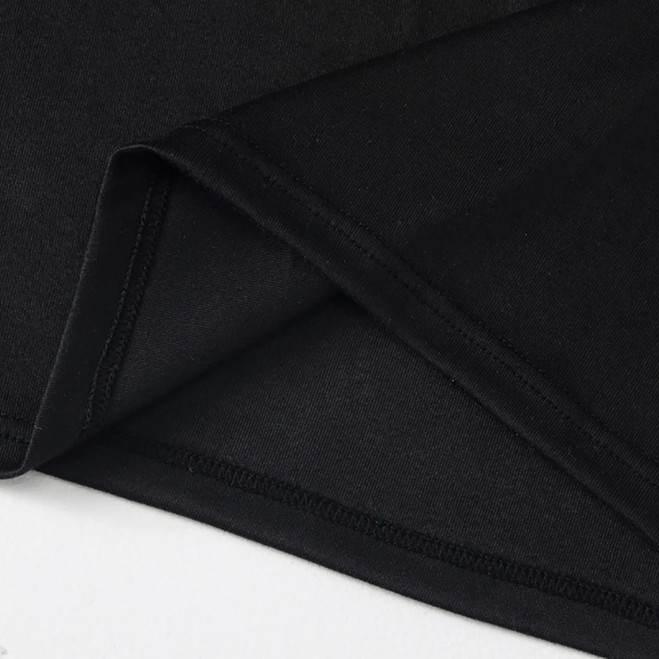 1/3 Piece Men's Four Seasons Black And White Classic Color Basic Vest Plus Size Youth Sports And Leisure Running Joker Bottoming