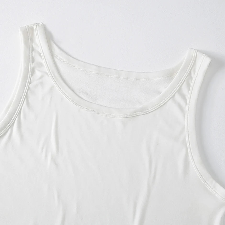 1/3 Piece Men's Four Seasons Black And White Classic Color Basic Vest Plus Size Youth Sports And Leisure Running Joker Bottoming